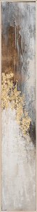 Abstract gold accented 