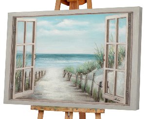 Window with sea view 