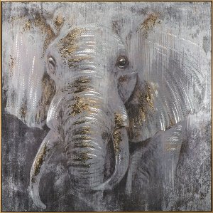 Elefant in silber 
