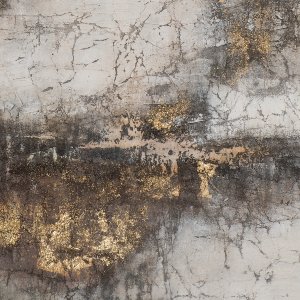 Abstract with beige and gold 