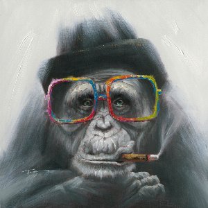 smoking gorilla 