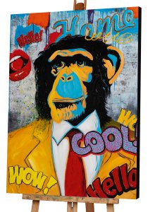 Pop Art monkey 