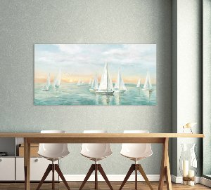 Sailboats in the Sunset 