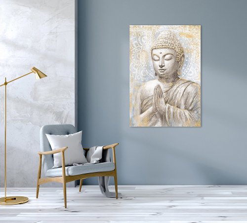 Golden Meditating Buddha 