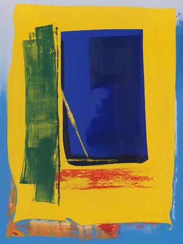 Blue and Yellow 