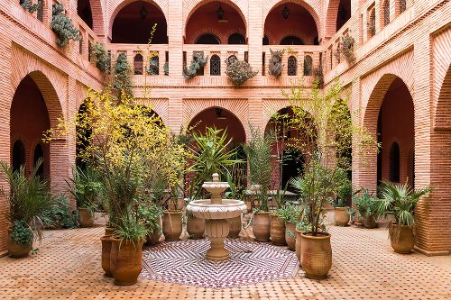 Courtyard in Havanna 