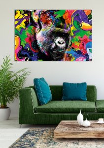 Pop art Gorilla 