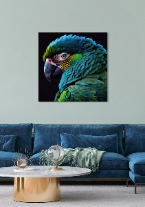 Glamorous parrot 