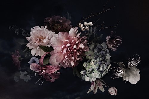 Joli bouquet de fleurs IV 