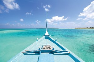 Boat in the Caribbean 