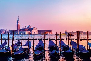 Akustikbild Slim Gondolieren in Venedig