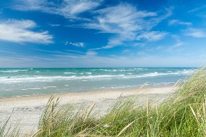 North Sea beach 