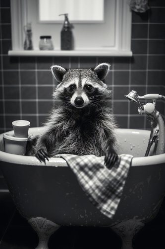 Akustikbild Slim Wasch Bär! 