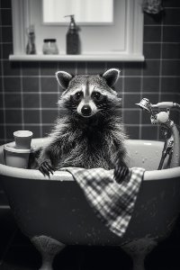 Akustikbild Slim Wasch Bär! 