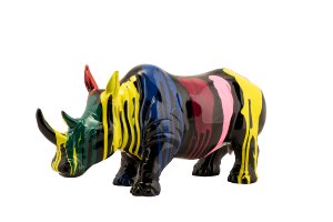 Rhinocéros coloré II 