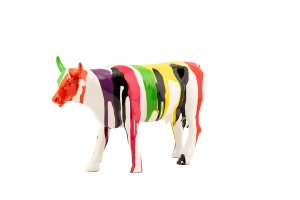 Colorful cow 