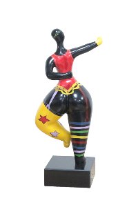 Hommage to Niki de Saint Phalle, Nana Style "Balance"