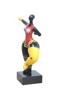 Hommage to Niki de Saint Phalle, Nana Style "Balance"