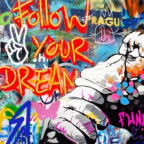 Gemälde Musik Dream 