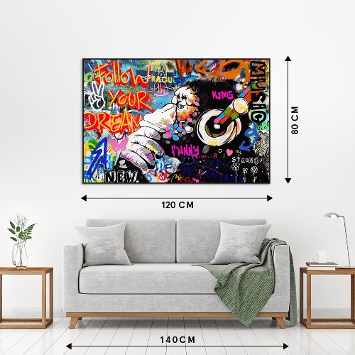 Gemälde Musik Dream 