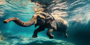 Diving Elephant 