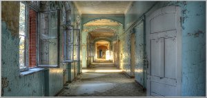 Lost Place hallway 1 