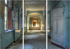 Lost Place hallway 1 