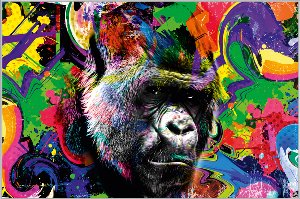 Pop Art Gorilla 