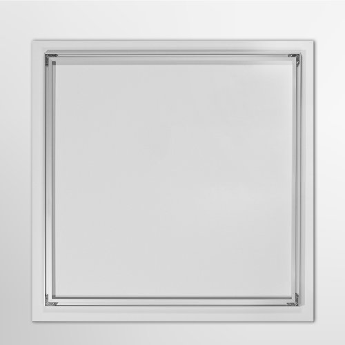 Acrylglasbild Mysterious Wolf 