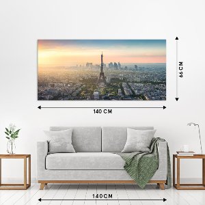 Acrylglasbild Sunrise in Paris 