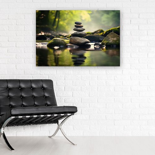 Acrylglasbild Zen Relaxation 