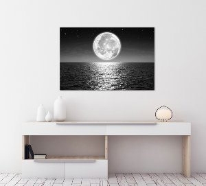 Acrylglasbild Vollmond 