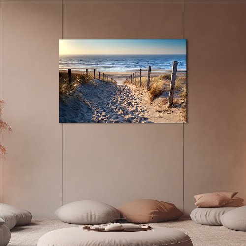 Sand path to the sea 