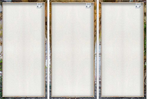 Canvas Print Verlassener Flur 2