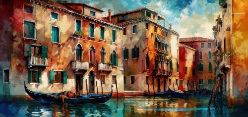 Canvas Print Venedig 