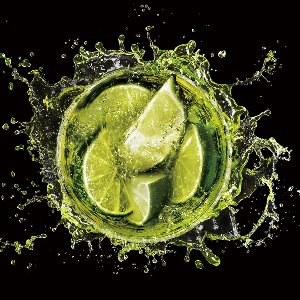 Splash citrons verts III 