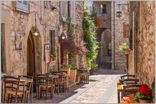 Tuscan streetscape 3 