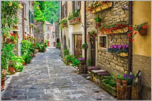 Tuscan streetscape 4 