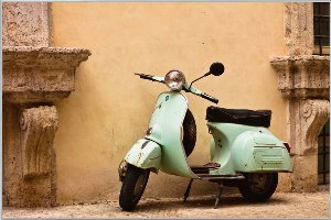 La dolce vita ! Scooter italien